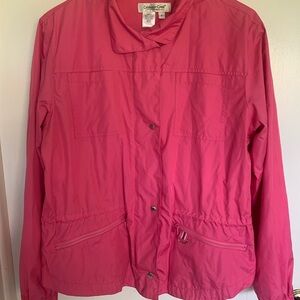 Coldwater Creek Pink Women's Rain Jacket size S